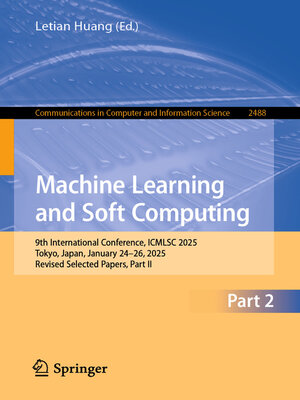 cover image of Machine Learning and Soft Computing